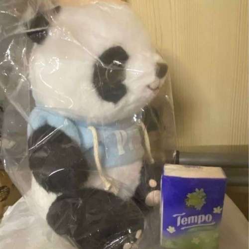 Panda 毛絨公仔 ( 全新 ）