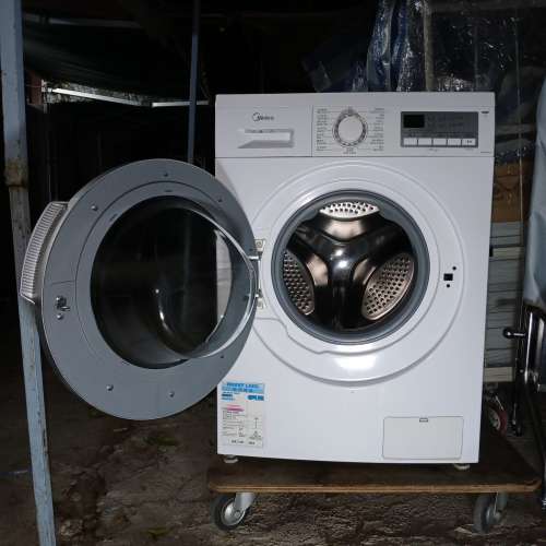 8成新Media美的慳位纖薄洗衣機