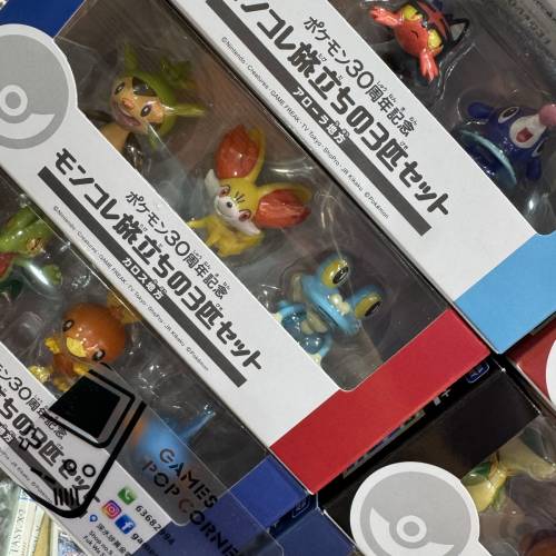 (全新現貨) TAKARA TOMY🇯🇵Pokemon 30th🐣 ポケモン30周年！ Moncolle🏕️旅程三人...
