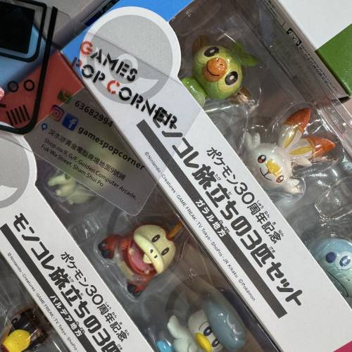 (全新現貨) TAKARA TOMY🇯🇵Pokemon 30th🐣 ポケモン30周年！ Moncolle🏕️旅程三人...