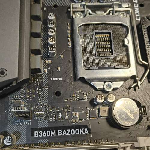 MSI B360M BAZOOKA Micro ATX主版 Socket 1151支援 第8、9代 處理器