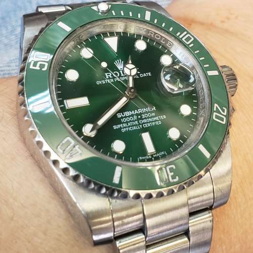 N廠. V10. 玩具Rolex手錶116610LV天花版玩具手錶藍夜光