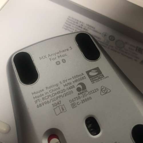 🖱️ LOGITECH MX Anywhere 3 for Mac Mouse Rechargeable Bluetooth USED 羅技 無...