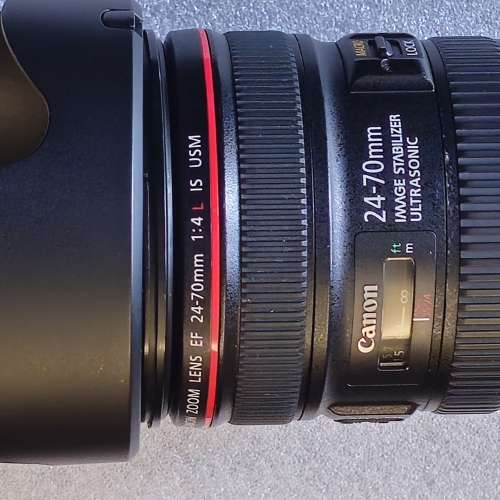 Canon EF 24-70mm f/4L IS USM 連 JJC EF-RF 接環