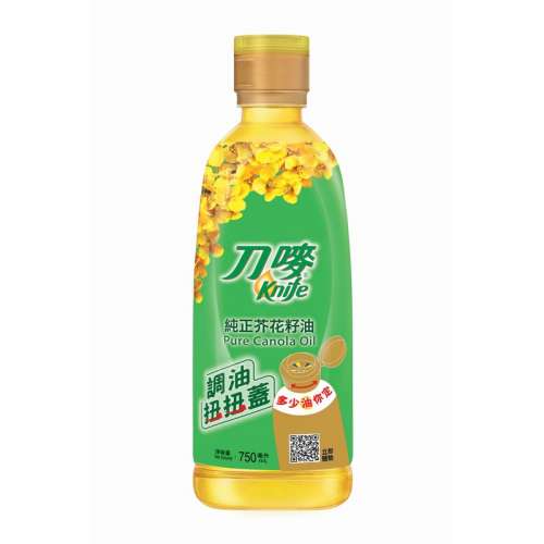 刀嘜 純正芥花籽油 1箱12支