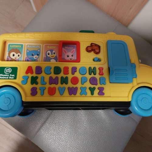 Leap frog發聲學習phonics巴士兒童玩具