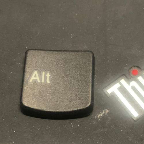 ThinkPad X230i X230 鍵盤 配件 Alt 鍵帽 連 支架