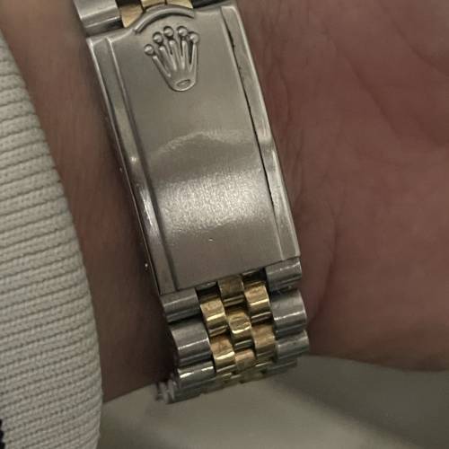 好L靚😂 Rolex 1601 奶黃面 代用電金帶身 原袈裝橋冚 $25888