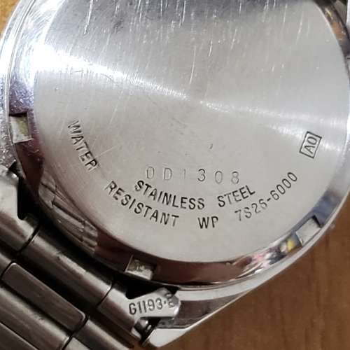 Vintage Seiko 精工 (5) 星期日曆 Date - Date 全自動機械手錶WP  7S26-6000