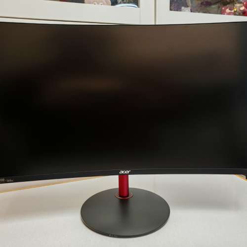 Acer 27吋曲面2K電競顯示器