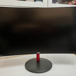Acer 27吋曲面2K電競顯示器