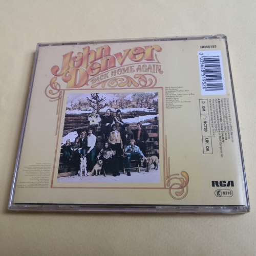 JOHN DENVER - BACK HOME AGAIN