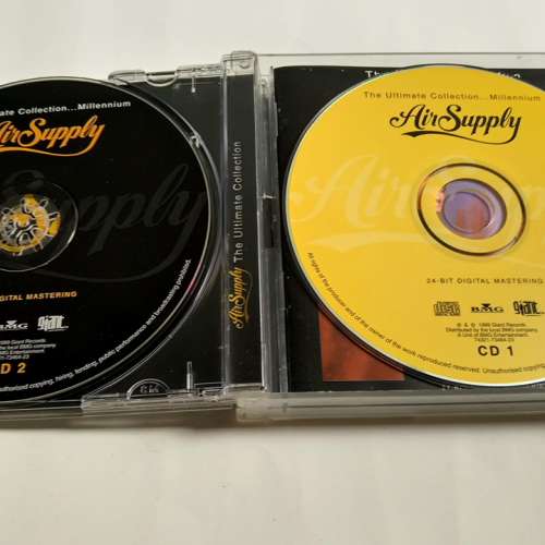 2 CD AIR SUPPLY
