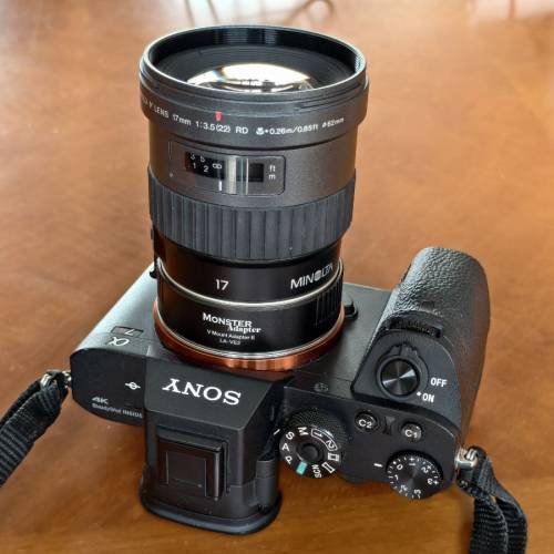 Monster Adapter LA-VE2 Minolta Vectis  V Mount 轉 Sony E Mount 轉接環 AF自動對焦