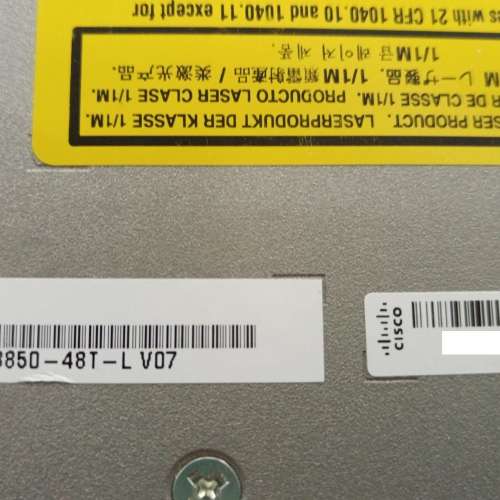 Cisco WS-C3850-48T-L Switch + NM-4-10G Network Module