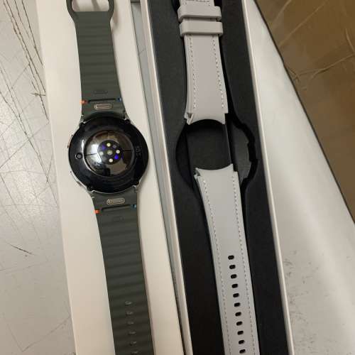 99%New Samsung Galaxy Watch 7 44mm Bluetooth L310 Green 兩錶帶