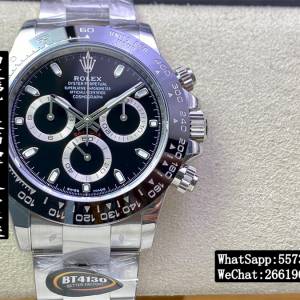 Rolex勞力士 daytona 116500LN 40mm 黑面 計時 cal.4130自動機械 BT完美版