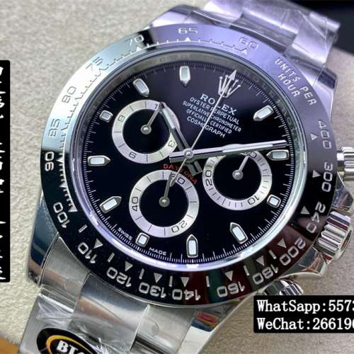 Rolex勞力士 daytona 116500LN 40mm 黑面 計時 cal.4130自動機械 BT完美版