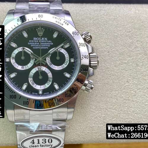 Rolex勞力士 daytona 116520 40mm 黑面 計時 黑鋼迪