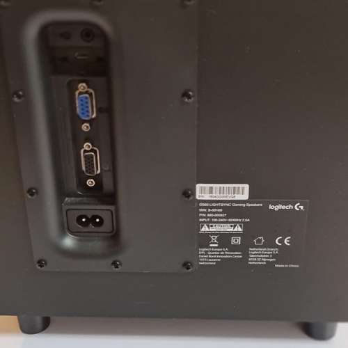 Logitech G560 LIGHTSYNC RGB PC 遊戲喇叭