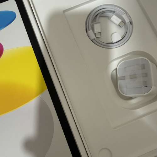 Apple ipad 全新原廠跟機快充一套,亦適合iPhone 15,16,17全系列