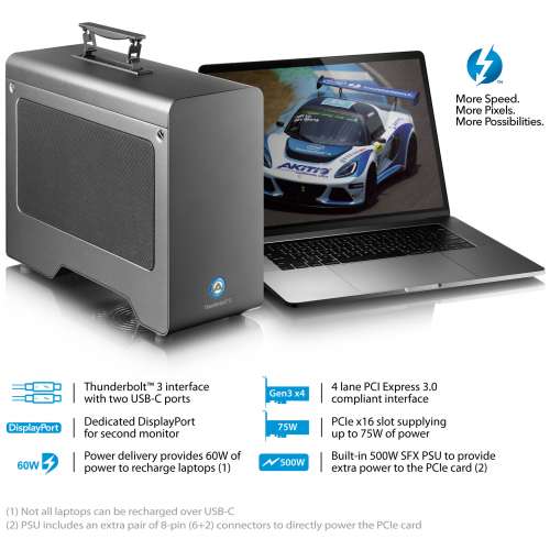 AKiTiO Node Thunderbolt eGPU gaming