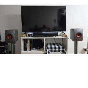 KEF LS50 wireless 2 + S2 stand 腳架+

Kube 8 MIE subwoofer 超低音喇叭

(已罐沙)