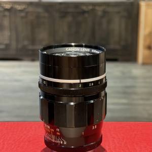 Canon 100mm f2.0 L39 black lens with rear cap