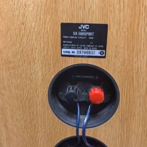 jvc500一對喇叭 ⭐(低音一隻博喇叭線鬆咗)