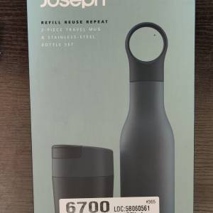 Joseph Joseph 雙層保溫不銹鋼水樽500毫升及旅行便攜杯340毫升