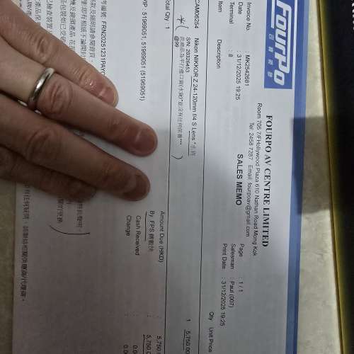 （基本上全新）水貨 Nikon Z 24-120mm F4