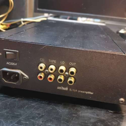 香港早期品牌scitech精品製作2膽前級