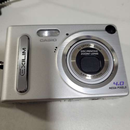 Casio Exilim Zoom EX-Z4 CCD 日本制造 懷舊輕便相機 Lens Error