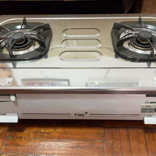TGC 品牌座枱式雙頭煤氣煮食爐