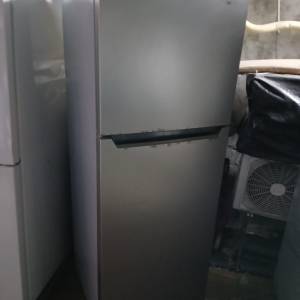 Whirlpool 惠而浦灰鋼銀雪櫃