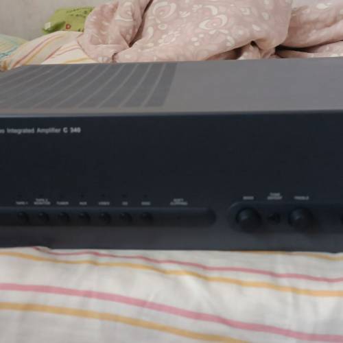 NAD C340合併機，亦可作前級，九成新冇咩花崩，注意：突然着機不段閃選擇制，冇搖控...