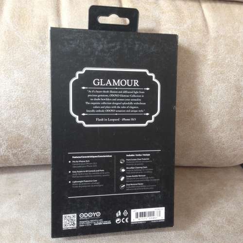 ODOYO GLAMOUR Leopard for iPhone SE(1st)/5S/5 NEW 全新 蘋果手機殼保護套