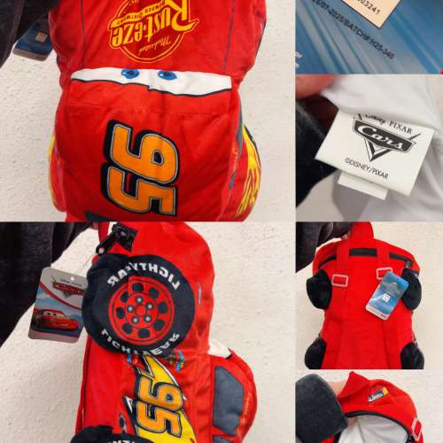 睇下文&middot;文盲勿擾&middot;不轉wtsapp/電話‼️Disney cars Lightning McQueen backpack迪...