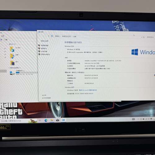 （Acer電競筆電 i7 10750h/8g ram/256ssd/GTX1650/1920x1080p 144HZ完美屏）