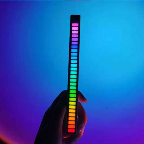 LED聲控電平燈 32級可調音量幻彩顏色顯示