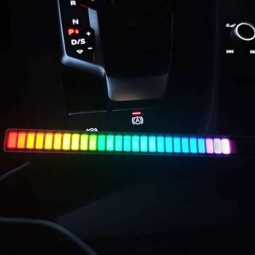 LED聲控電平燈 32級可調音量幻彩顏色顯示