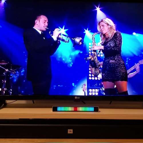 LED聲控電平燈 32級可調音量幻彩顏色顯示