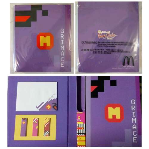 全新 麥當勞筆記本 一套四款