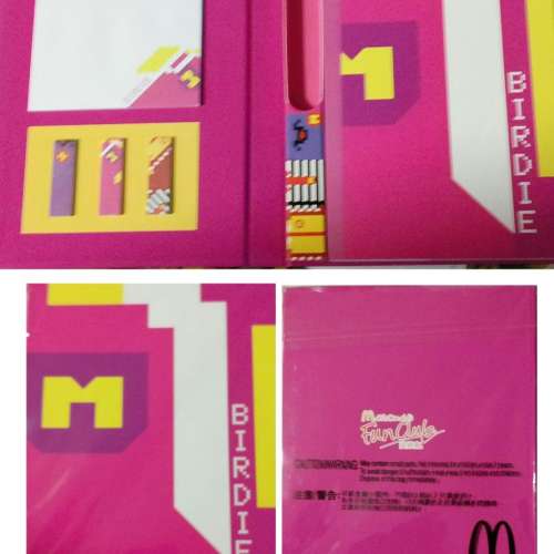 全新 麥當勞筆記本 一套四款