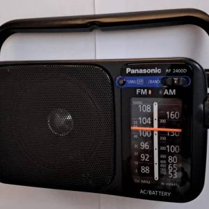 Panasonic  樂聲 RF-2400D 手提收音機 二手
