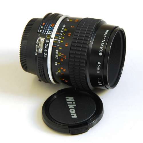 Nikon 55mm F2.8 MACRO-Nikkor AI-S 微距鏡 95% new