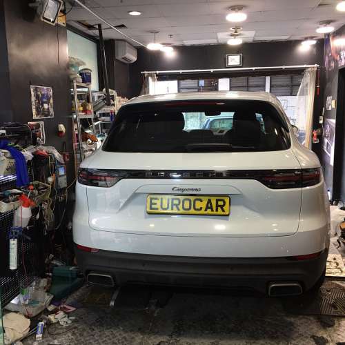 保時捷 整車換水箱車房 修理   ..