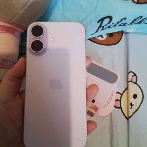 放iphone17粉紫色256gb有盒有單0花0崩