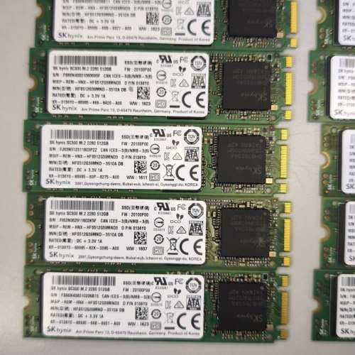 SK Hynix 512GB M.2 NGFF SSD