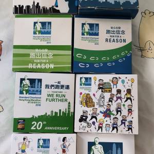 2012-2019 渣打馬拉松紀念獎牌